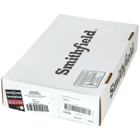 Smithfield Silver (SF) BACON 14/18 CT SHINGLED SLICED