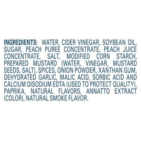 Hellmann's® DRESSING VINAIGRETTE SMOKED PEACH SALAD BAR BOTTLE