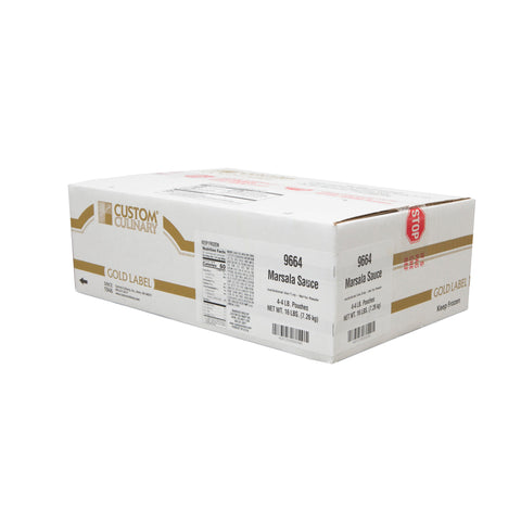 Custom Culinary Gold Label Marsala Sauce, 4 Pound -- 4 per case.
