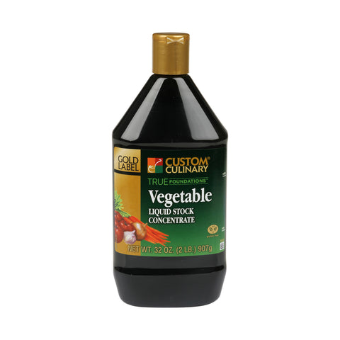 Custom Culinary® Vegetable Liquid Stock Concentrate 6 x 2 lb. Bottles