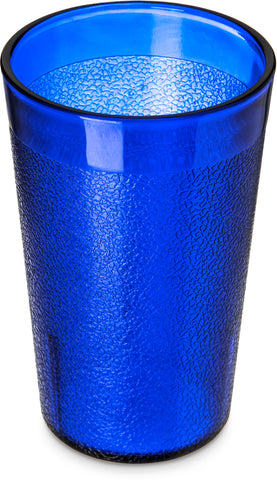Carlisle TUMBLER STACKABLE™ SAN PLASTIC RORAL BLUE 9.5 OZ