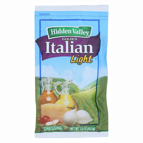 Dressing Italian Golden Light Single Serve Packet
