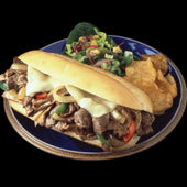 Philly Freedom Gold® BEEF FLAT STEAK MARINATED W/ FOOD STARCH 3 OZ 10000038130