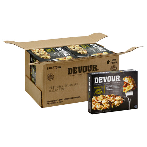 Devour RAVIOLI PESTO W/ ITALIAN SAUSAGE 76006637