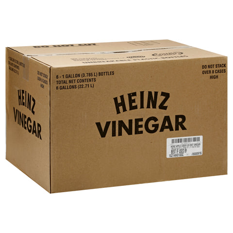 Heinz Apple Cider Flavored Vinegar, 1 Gallon -- 6 Case