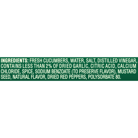 Claussen Deli Style Hearty Garlic Sandwich Slices Pickle, 20 Ounce -- 12 per case