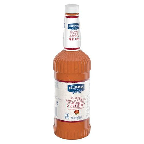 Hellmann's® DRESSING VINAIGRETTE CHARRED TOMATO & GARLIC SALAD BAR BOTTLE