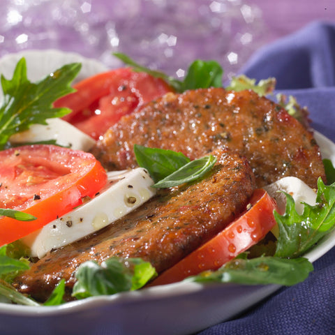 Morningstar Farms Tomato and Basil Pizza Veggie Burger, 9.5 Ounce -- 8 per case.