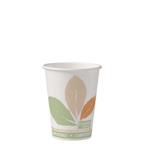 Bare® by Solo® CUP PAPER HOT ECO-FORWARD® SINGLE SIDED PLA (SSPLA) 12 OZ