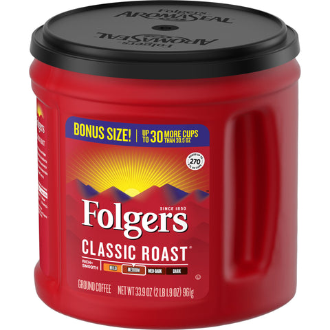 Folgers® COFFEE CLASSIC ROAST CAN