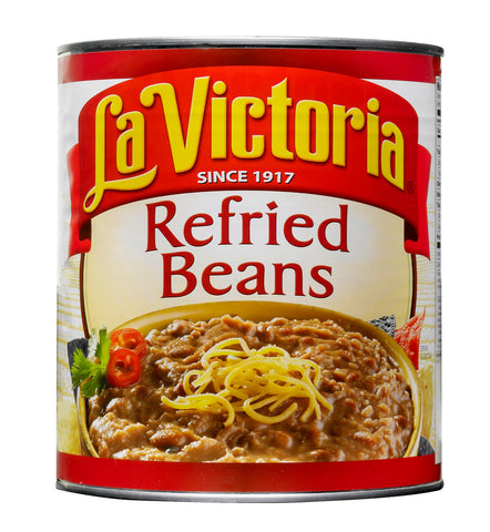 La Victoria Refried Bean - no. 10 can, 6 cans per case