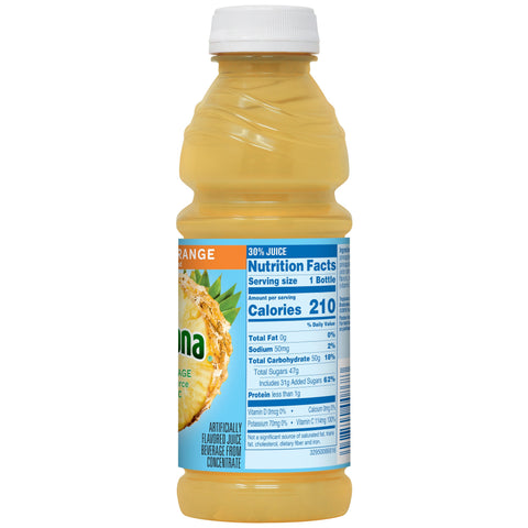 Tropicana JUICE ORANGE/PINEAPPLE 100% PLASTIC BOTTLE
