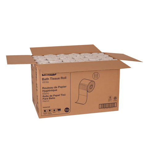 Tissue Bath Roll White 1 Ply 3.75x4