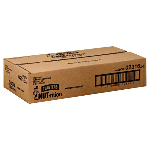 Planters Omega 3 Mix Nut-rition Snack Nuts, 5.5 Ounce -- 8 per case.