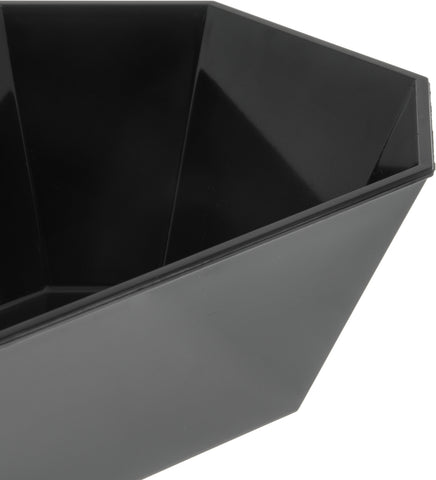 Carlisle CROCK OCTAGONAL SAN BLACK 5 LB