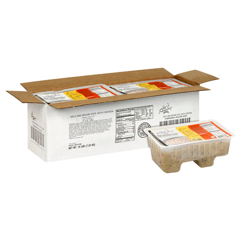 Chef Francisco Wild and Brown Rice with Chicken Soup, 4 Pound -- 4 per case