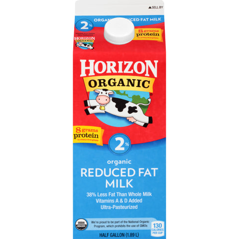Horizon Organic MILK WHITE 2% ORGANIC