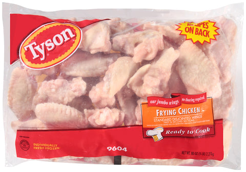 Tyson's Pride® CHICKEN WING ICED GLAZED 1ST & 2ND SECTIONS DISJOINTED 10096040928
