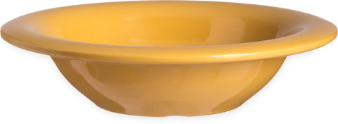 Carlisle BOWL RIMMED DURUS® MELAMINE HONEY YELLOW 8 OZ