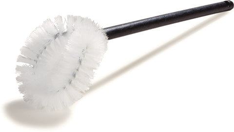 Carlisle BRUSH WHITE SYNTHETIC BRISTLE W/ PLASTIC HANDLE WHITE 17