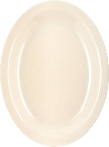 Carlisle PLATTER TRAY OVAL KINGLINE™ MELAMINE ADOBE 12X9
