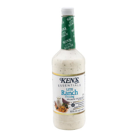 Ken's Foods DRESSING RANCH LITE ESSENTIALS REFRIGERATED
