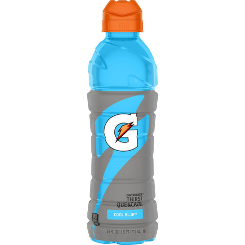 Gatorade DRINK GATORADE COOL BLUE PLASTIC BOTTLE