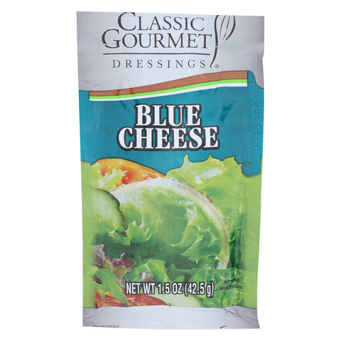 Classic Gourmet Blue Cheese Dressing, 1.5 Ounce Pouch -- 60 per case.