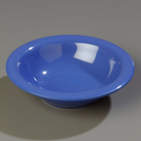 Carlisle BOWL RIMMED DURUS® MELAMINE OCEAN BLUE 12 OZ