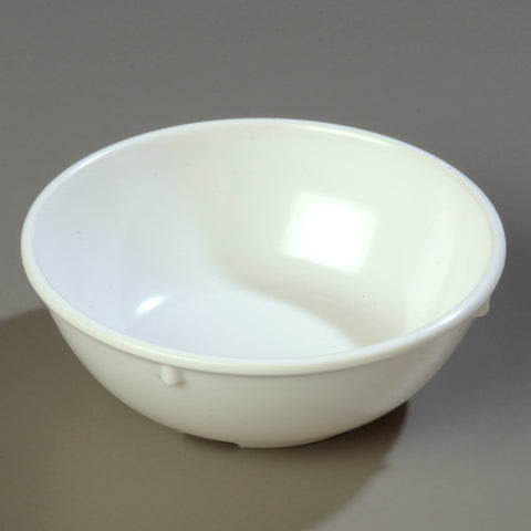 Carlisle BOWL NAPPIE DALLAS WARE® MELAMINE WHITE 14 OZ