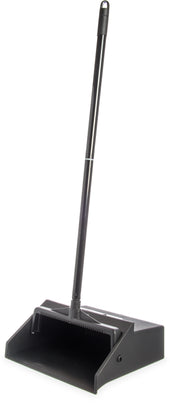 Carlisle PAN DUST LOBBY WITH 2-PIECE HANDLE - BLACK
