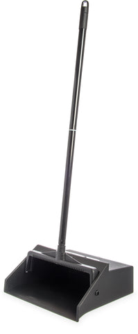 Carlisle PAN DUST LOBBY WITH 2-PIECE HANDLE - BLACK