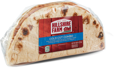 Hillshire Farm Cold Cut Combo Flatbread Sandwich, 9.2 Ounce -- 10 per case