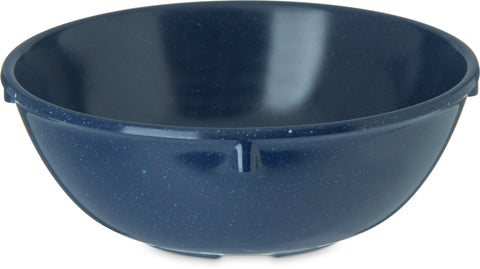 Carlisle BOWL NAPPIE DALLAS WARE® MELAMINE CAFÉ BLUE 10 OZ