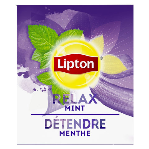 Lipton® TEA HOT BAG INDIVIDUALLY WRAPPED MINT HERBAL