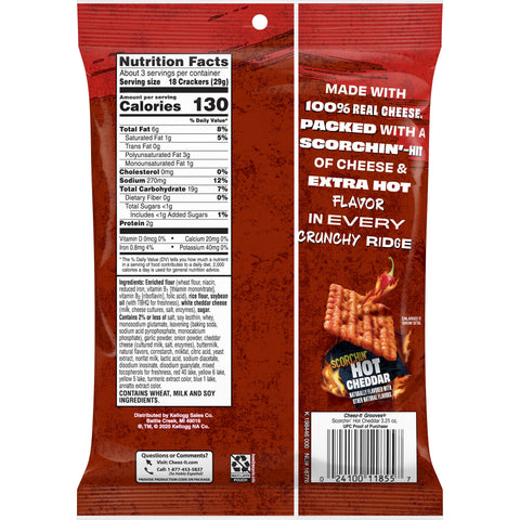 Cracker Grooves Scorchin Hot Cheddar