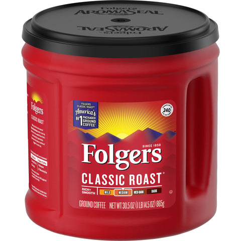 Folgers® COFFEE GROUND CLASSIC ROAST CAN