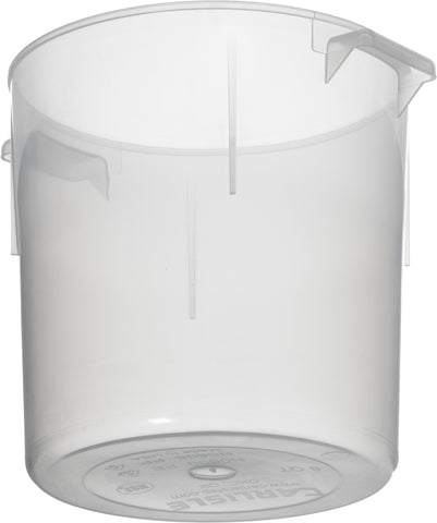 Carlisle LID BAIN MARIE FOOD STORAGE CONTAINER WHITE 12-3/4