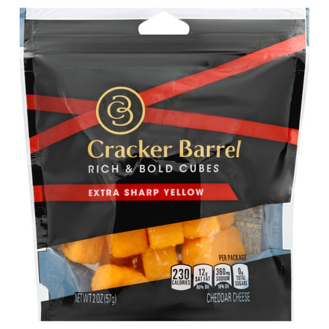 Cheese Cheddar Xtra Sharp Yelllow Cube