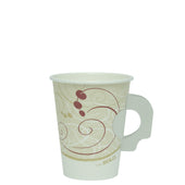 Solo Symphony® CUP PAPER HOT SINGLE POLY W/ HANDLE 8 OZ