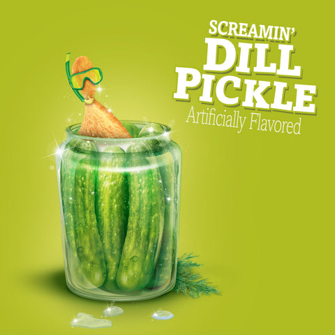 Chip Potato Crisp Scream Dill Pickle