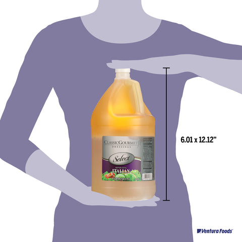 Ventura Foods Classic Gourmet Select Separating Italian Salad Dressing, 4 Gallon.