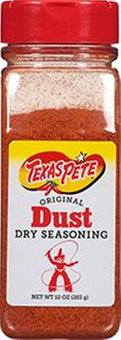 Texas Pete Dust Dry Seasoning, 10 Ounce -- 8 per case.