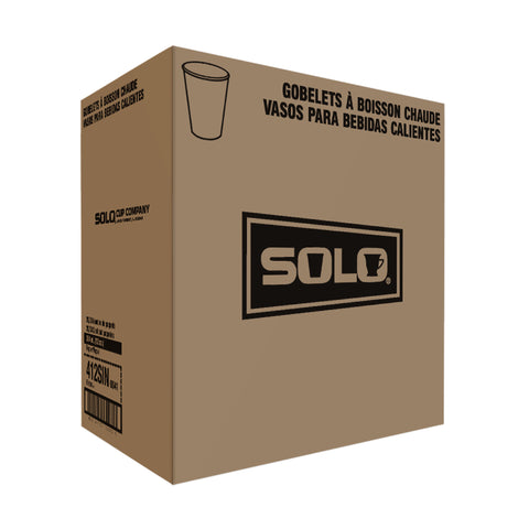 Solo Bistro® CUP PAPER HOT SINGLE POLY 12 OZ