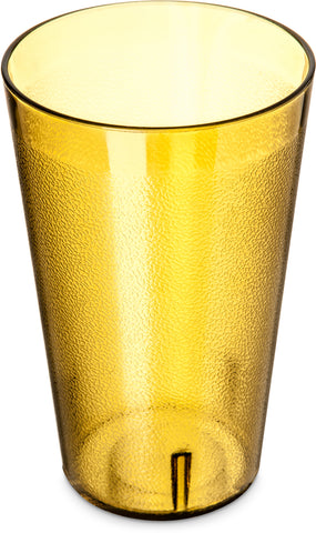 Tumbler Plastic Pebbled Amber 32 Oz