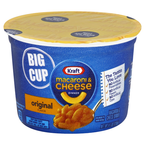 Macaroni & Cheese Easy Mac Extra Large Cup