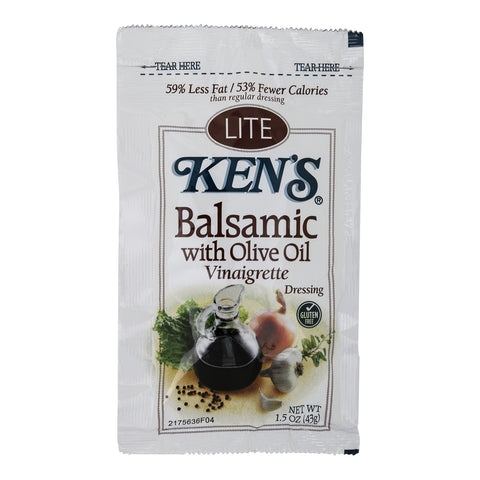 Ken's Foods DRESSING VINAIGRETTE OLIVE OIL LITE SINGLE SERVE POUCH