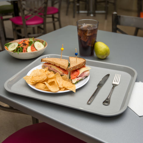 Carlisle TRAY SERVING CAFE® STANDARD GREY 14X18