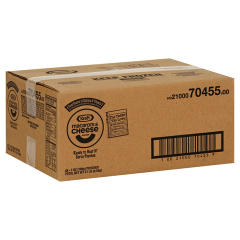 Kraft MACARONI & CHEESE POUCH FROZEN 7 OZ