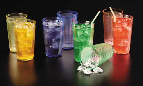 Carlisle TUMBLER CRYSTALON® RIMGLOW™ MEADOW GREEN 12 OZ